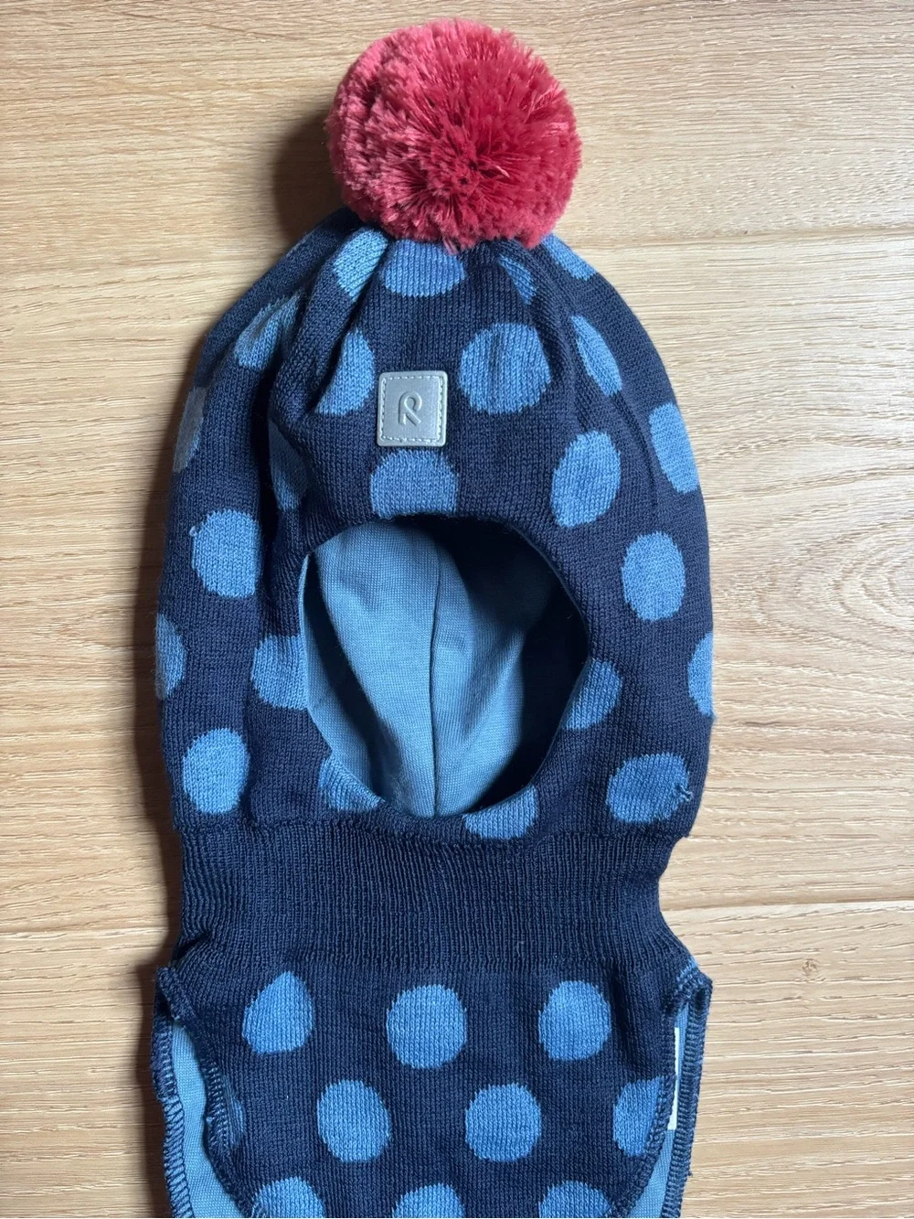 Reima Polkka Kids Balaclava Merino Wool & Organic Cotton Lined US 1-2Y